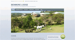 Desktop Screenshot of benmorelodge.co.za
